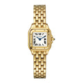 Panthère de Cartier Mini Model | 19mm, 18K Yellow Gold, Silver Dial, Ref. WGPN0016/WGPN0036